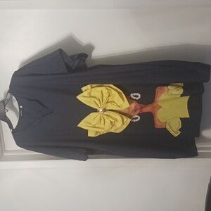 Relaxed fit glam dress